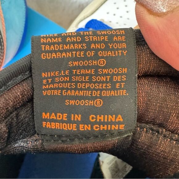 NIKE Air Jordan Men’s 1 High OG Prototype DC615-100 White Multi Color Sneakers 9 - Picture 9 of 14